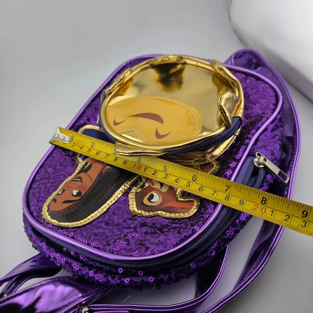 Disney Wish Sequin Mini Backpack‎ Asha Star Valentino Purple